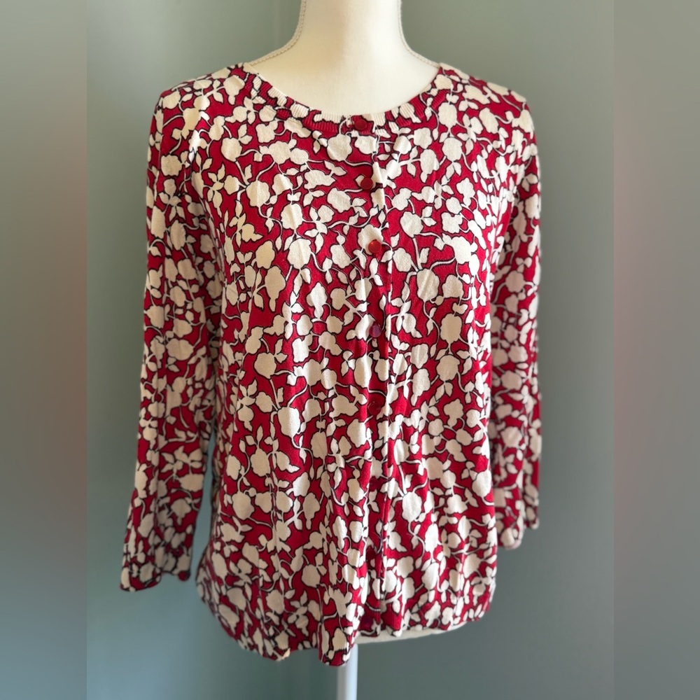 Talbots button-front cardigan sweater. Size XL